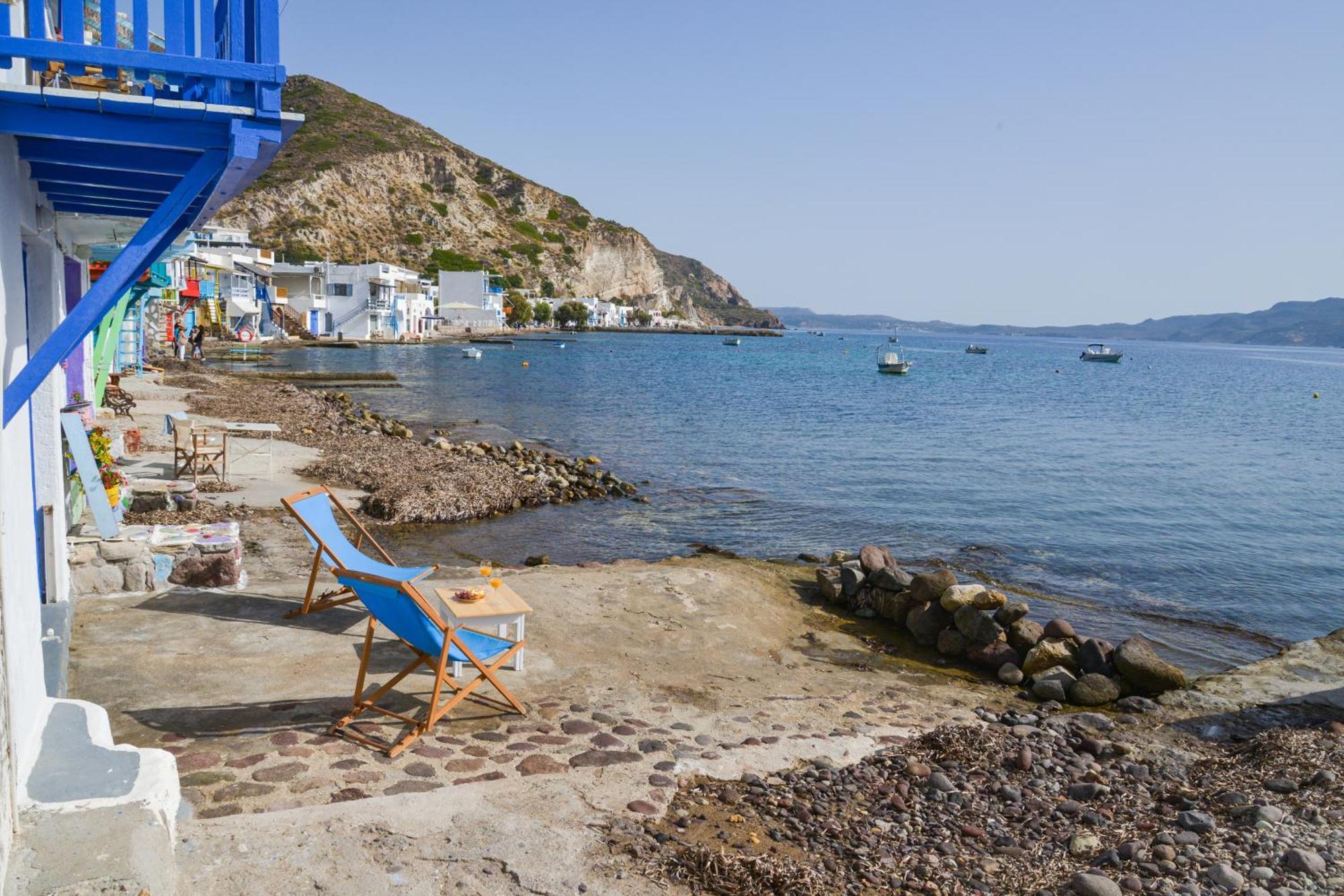 Blue Sea House Pension Klima  Buitenkant foto