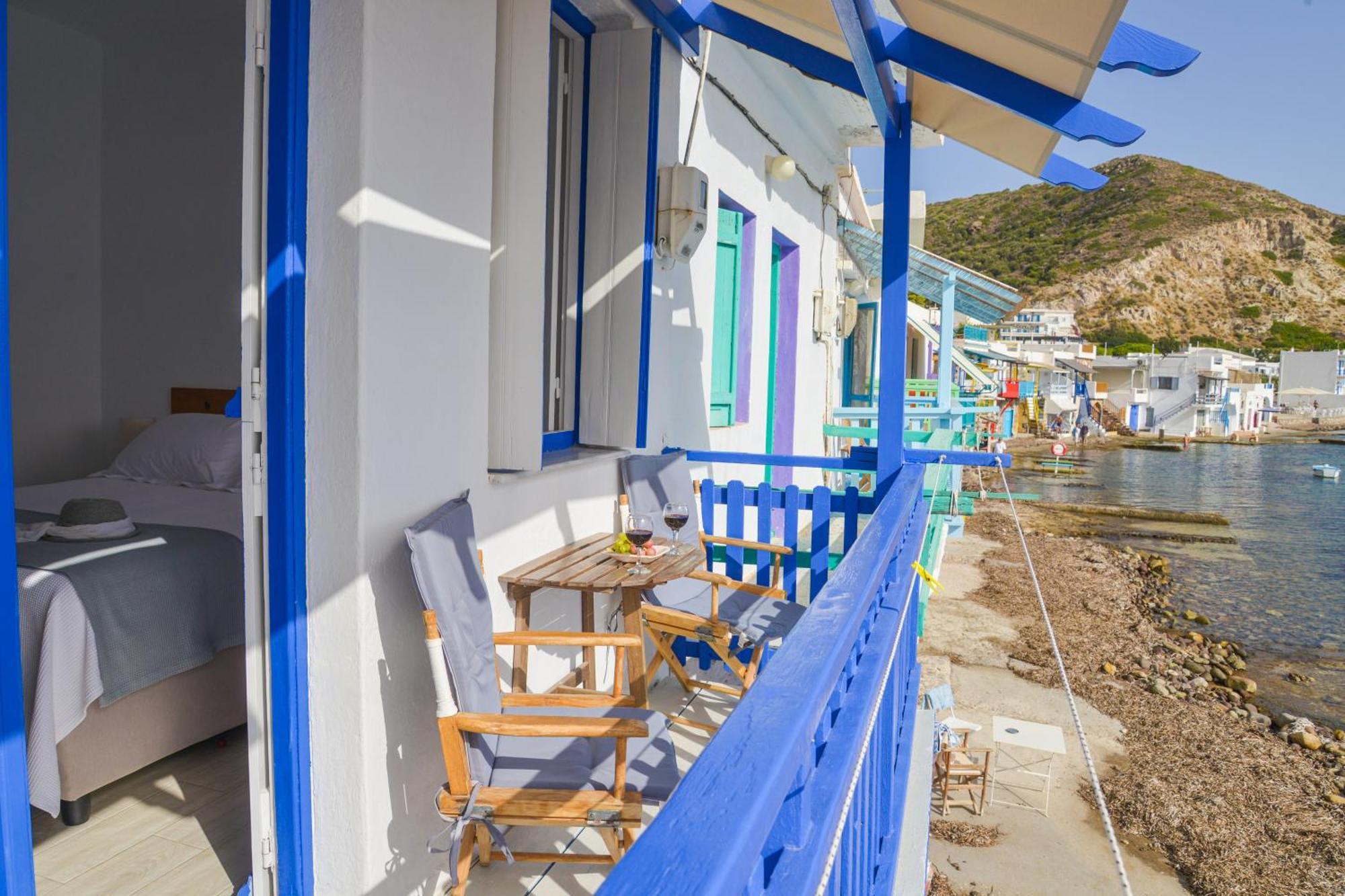 Blue Sea House Pension Klima  Buitenkant foto
